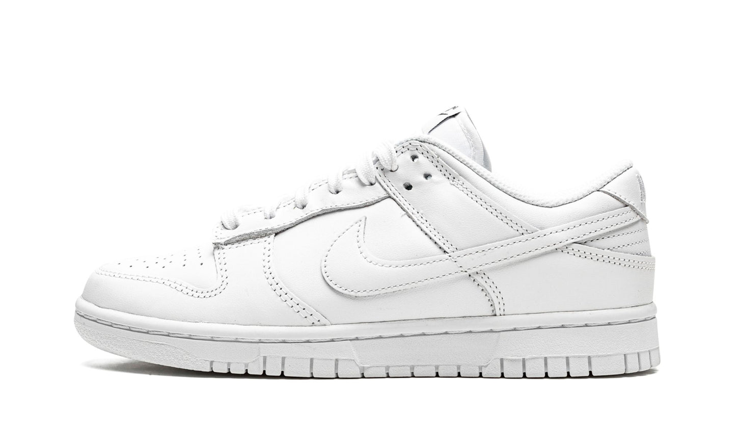 WMNS NIKE DUNK LOW 'TRIPLE WHITE'