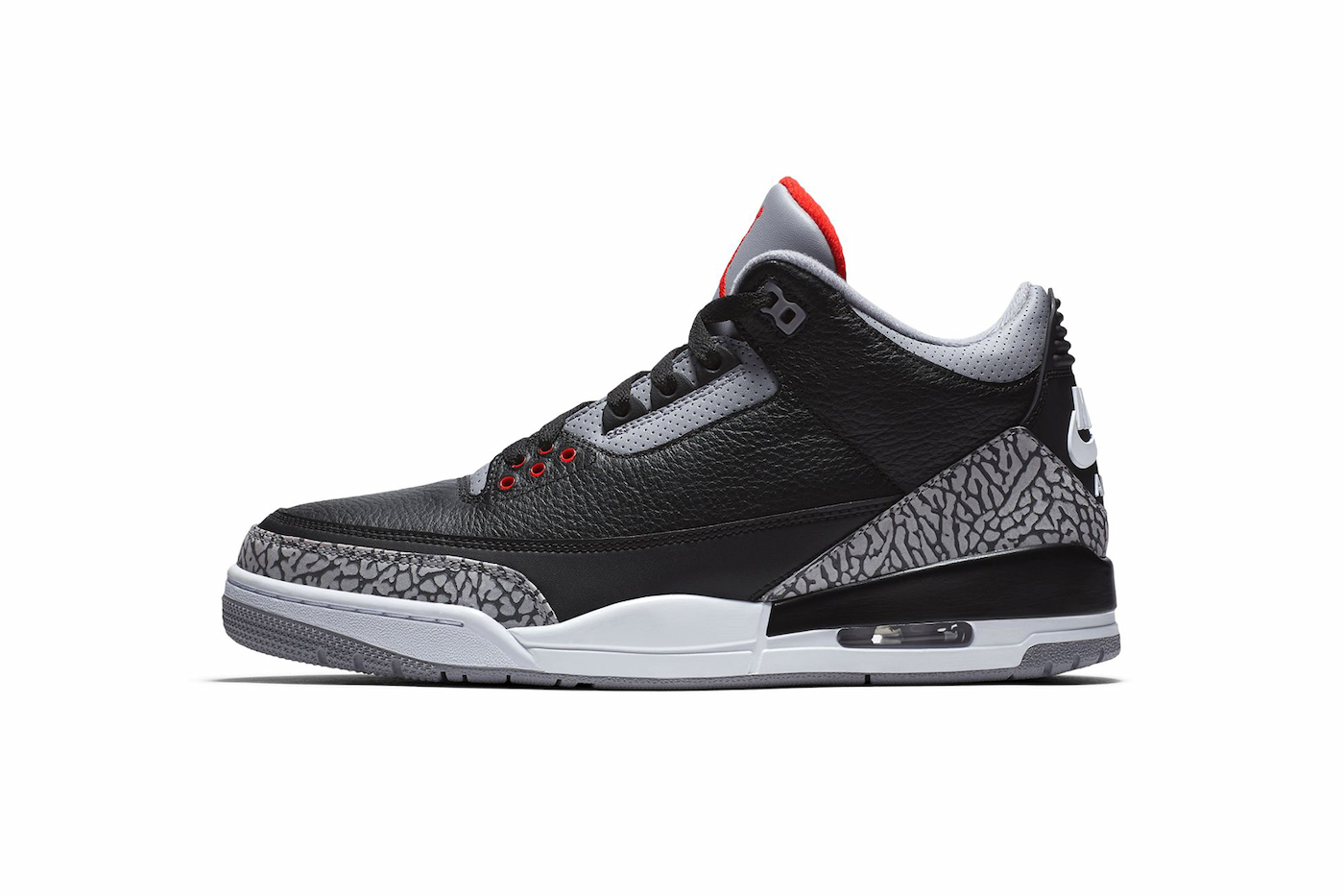 AIR JORDAN 3 'BLACK CEMENT'