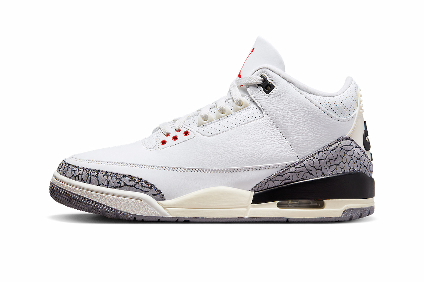 AIR JORDAN 3 'WHITE CEMENT REIMAGINED'