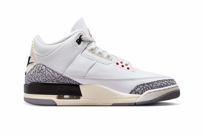 AIR JORDAN 3 'WHITE CEMENT REIMAGINED'