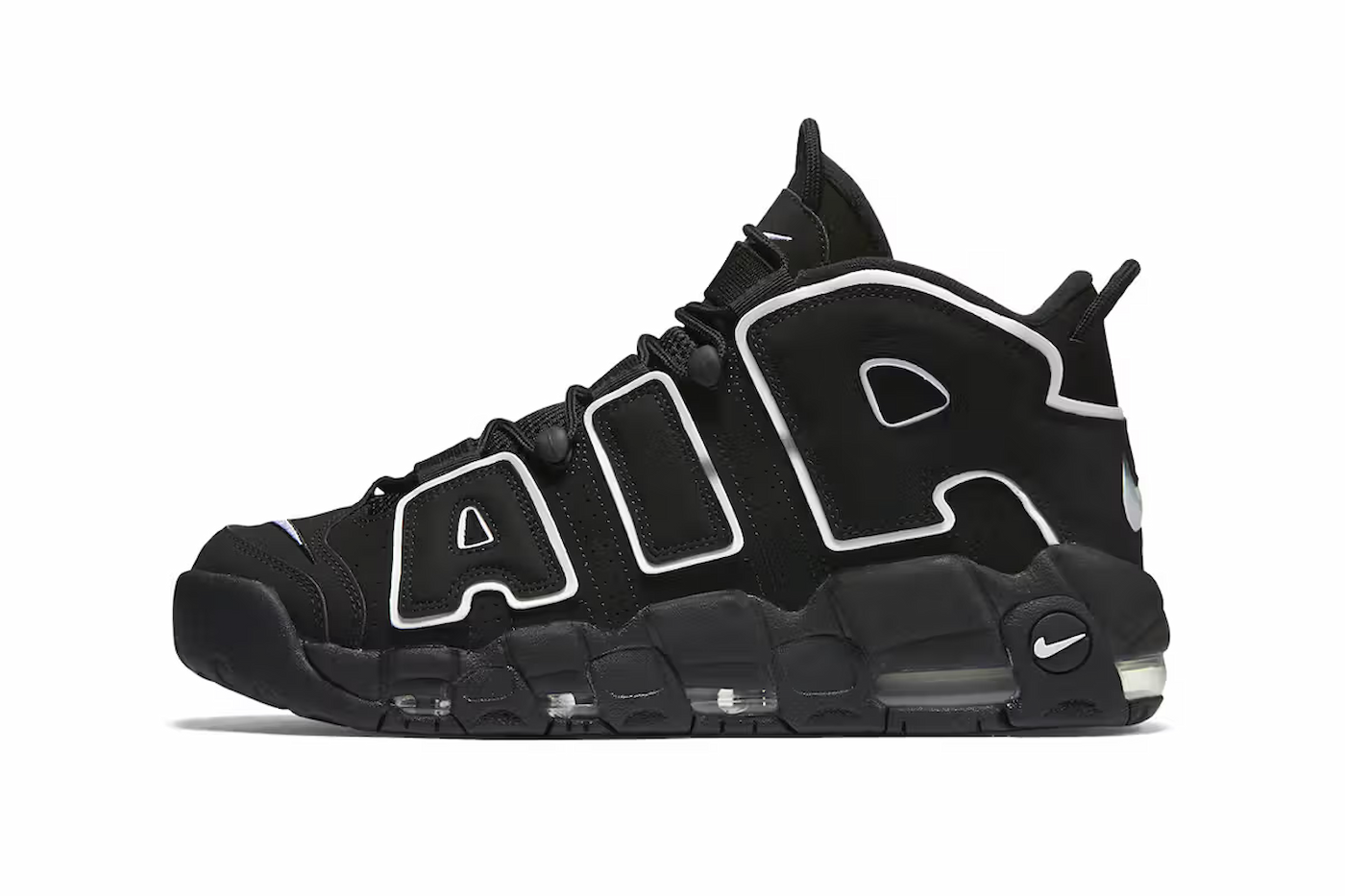 Nike AIR MORE UPTEMPO 'BLACK WHITE'