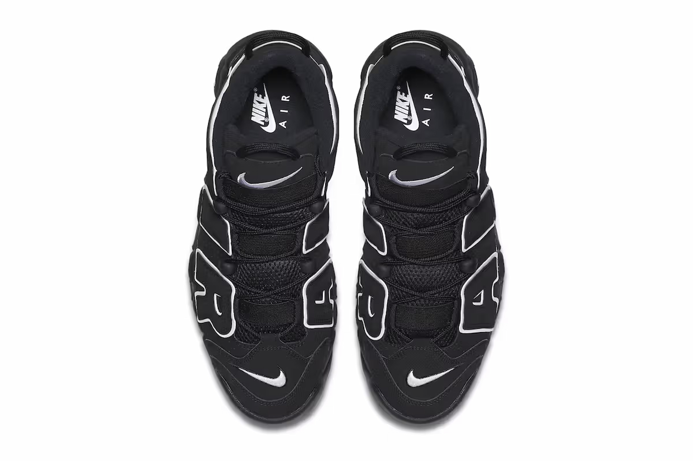 Nike AIR MORE UPTEMPO 'BLACK WHITE'